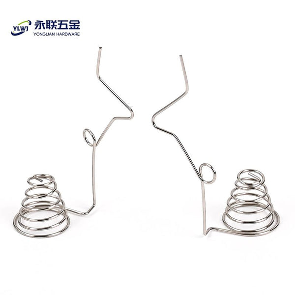 Factory Precision Custom Nickel-Plated Coil Spring Steel Battery Contact Springs for Outdoor Supplies