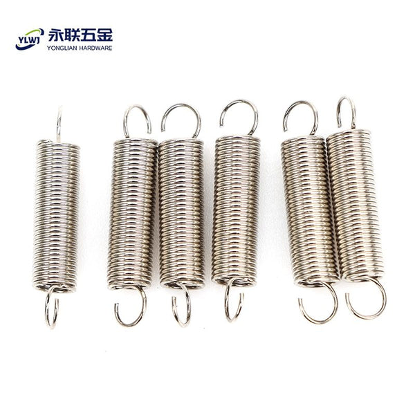 OEM Custom Coil Spring Stainless Steel Coated Double Hook Spring for Toy Appliance Machinery Attachment