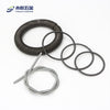 Custom Black Mechanical Spring Steel Hook Expansion Tube Springs Oil Seal Spring