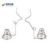 Factory Precision Custom Nickel-Plated Coil Spring Steel Battery Contact Springs for Outdoor Supplies